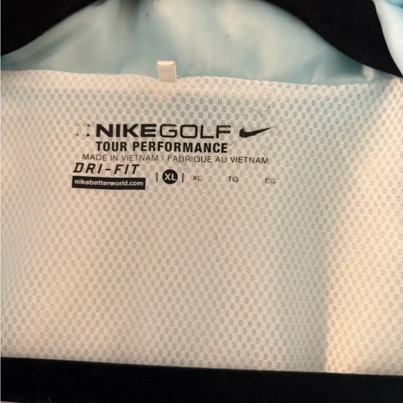 Nike Golf Dri-FIT Light Blue Vest - Picture 2 of 6